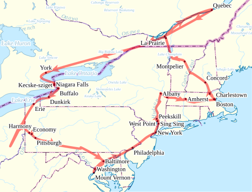 Journey in North America